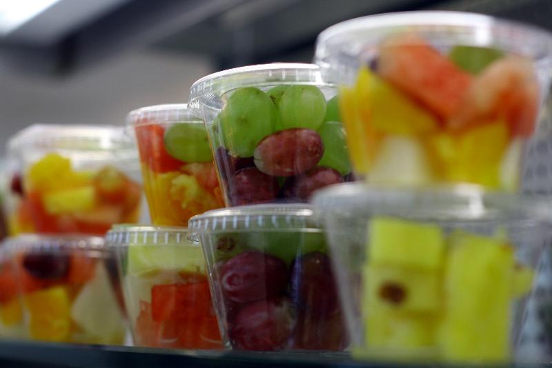 Fruit at lunch and break